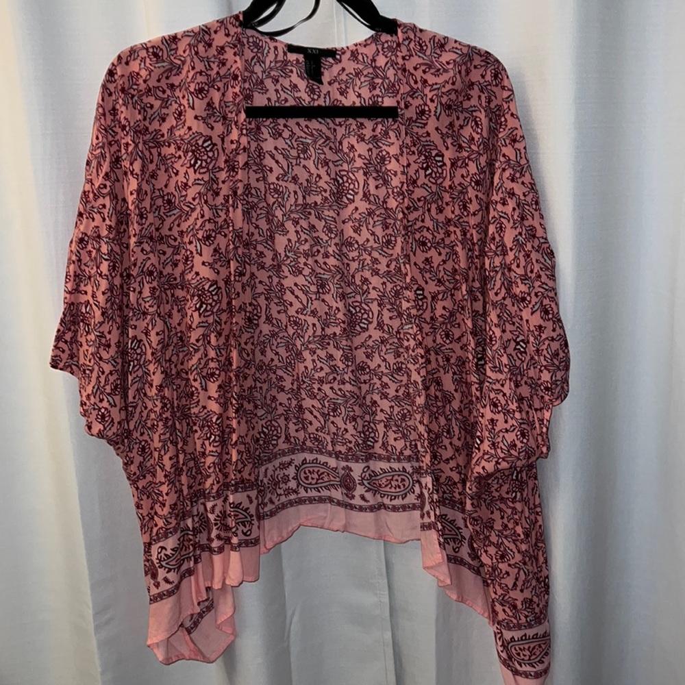 Floral shawl